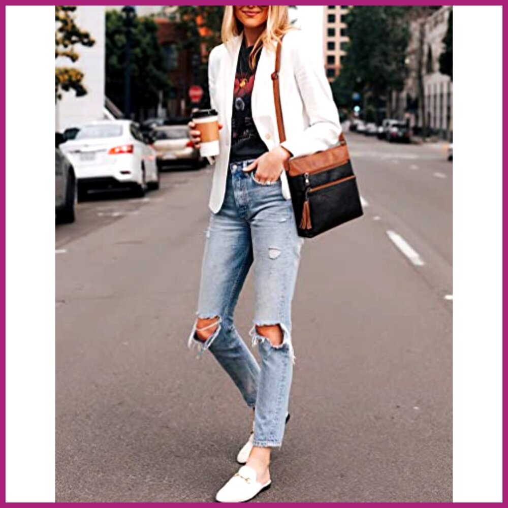 Crossbody Bag With Adjustable Strap, Multi Pocket… - image 2